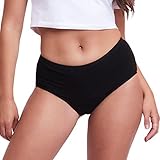 femtis Perioden-Unterwäsche RUNA Baumwoll Slip | Saugstarke Menstruationsunterwäsche für starke Blutung | Periodenunterwäsche für Frauen & Mädchen | Alternative zu Tampons Binden Slipeinlagen | 4XL