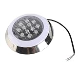 Zerodis Effiziente Tauchfähige LED-Leuchten, 12 V, 12 W, Warmes Licht, Helle Unterwasser-Wandleuchten für Schwimmbäder mit Langer Lebensdauer