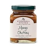 Stonewall Kitchen Mango Chutney, 241 g – Fruchtig-würziges Chutney mit 31% Mangos - vielseitig im Geschmack - ideal zu Käse, Fleisch & Fisch