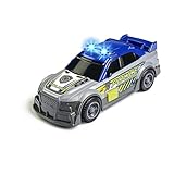 Dickie Toys – Polizeiauto – Polizeiwagen als Spielzeugauto, mit Freilauf, Licht- und Soundeffekten, für Kinder ab 3 Jahren