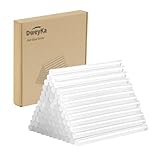 Dweyka 110 Stück Heissklebesticks, 7 mm x 200mm Transparent Heißklebestifte, Heißkleber für Heißklebepistole, Klebesticks für Heimwerken Reparieren Dekorieren (220 Stück, 7 mm x 100mm)