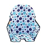 Hochstuhl-Einsatzkissen - Weiches Hochstuhlkissen für Holzhochstuhl, Sitzpolsterbezug, Faltbare und Bequeme Hochstuhlauflage für Babys, Komfort-Kissen für Hochstuhl, Babysitz Zubehör