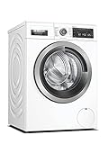 Bosch WAV28MWIN Serie 8 Smarte Waschmaschine, 9 kg, 1400 UpM, Made in Germany, Fleckenautomatik entfernt 4 Fleckenarten, ActiveWater Plus maximale Energie- und Wasserersparnis, Nachlegefunktion