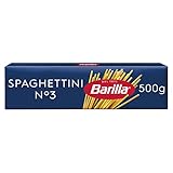 Barilla Pasta Klassische Spaghettini n.3 aus hochwertigem Hartweizen immer al dente (1 x 500 g)