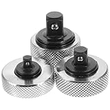 Alipis Kleiner Ratschenschlüsselsatz 3 Stück mit Gerändeltem Griff Verchromt Kompakt Leicht Ratschen Handwerkzeug für Reparaturen Heimwerker