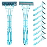 Mobestech 20 Stück Einwegrasierer für Herren Kompakte Hautschonende Rasierer für Reisen Hotelbedarf Komfortabel und Sicher für Bart und Körperhaarentfernung für Geschäftsreisen und