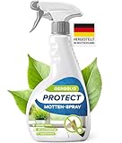 Gerobug Anti Motten-Spray 500 ml - Mottenmittel für Lebensmittelmotten & Kleidermotten - Mottenschutz für Kleiderschrank, Schrank, Wohnung, Kleider, Teppich & Küche geeignet