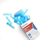 Sinocare Lanzetten 28G (150 Stück), Schmerzarm, Steril, Kompatibel mit gängigen Lanzettiergeräten