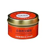Compact Survival Candle, Durable Tea Light for Outdoors, Travel-Friendly Candle, Long Burning Candle, Essential Camping Gear, Survival Cooking Candle, Long-Lasting Home Candle