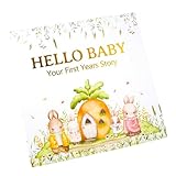 Baby Meilenstein-Buch | Erstes 5-jähriges Kinder-Aufzeichnungsbuch | Baby-Scrapbook | Baby Scrapbook Baby Meilensteinbuch zum Aufzeichnen jedes Ereignis von der Geburt bis zum 5. Lebensjahr |