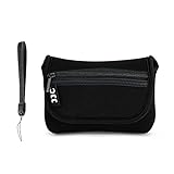 JJC Neopren Kompakt Kameratasche mit Handschlaufe für Sony RX100 III IV V VI VII Z-V1 für Ricoh GR IIIx III II für Canon G7X Mark III II SX720 für Olympus TG-7 TG-6 TG-5 TG-4 Fuji XF10 (Schwarz)