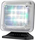 LED Lampe Fake TV Simulator - Nachtsicherheitslicht mit Timer & Sensor für Haussicherheit und Diebstahlabschreckung - Anti-Einbruchschutz