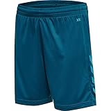 hummel hmlCore XK Poly Short Kids blaublau, 8 (128) Kinder