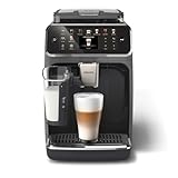 Philips Serie 5500 Kaffeevollautomat inkl. Latte Go, SilentBrew-Technologie, Schnellstart. Aromatischer Kaffee aus frisch gemahlenen Bohnen, 20 Heiß- und Eisgetränke, Grau (EP5544/50)
