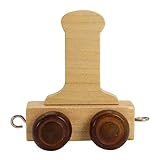 Buchstabenzug aus Holz, Buchstaben Zug, Lok, Waggon, A-Z, Wunschname (I)