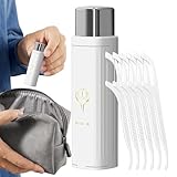 Zahnseide-Sticks für die Reise – tragbare Haushaltsartikel, austauschbar, kompakt, automatisch, Zahnbürstenhalter, für unterwegs, Büro, Sport, Tasche