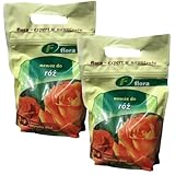 Rosendünger Dünger Für Rosen NPK Mineraldünger Pflanzendünger Blumen 2kg