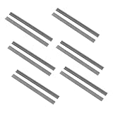 ORFOFE 10 Stück Teiliges Elektrohobel Messer Hochgeschwindigkeitsstahl Einweg Hobelmesser Ersatzklingen für Holzbearbeitung Handhobel Zubehör