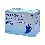 MED-COMFORT, Latex-OP-Handschuhe, puderfrei, weiß, Gr. 6,5 | Unbekannte Einheit (1 Stück)