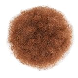 ZENY896V Haarteil Mit Gummiband Afro Puff Kordelzug Pferdeschwanz Haarteile Kurze verworrene lockige synthetische Haarknoten-Erweiterungen Unordentliches Haarteil(HS27)