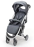 Asalvo Kinderwagen Cotton, Grau