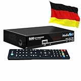 Sat Receiver MEDIAART-5 FTA vorbereitete Deutsche Senderliste Full HD Digital 2xUSB HDMI Coaxial DVB-S2 Scart Astra 19°E vorprogrammiert, Multimedia Player