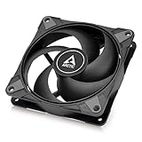 ARCTIC P12 Max - PC Lüfter, High-Performance 120 mm Gehäuselüfter, PWM-gesteuerte 400-3300 rpm, Optimiert für statischen Druck, 0dB-Mode, Hydrodynamisches Gleitlager - Schwarz