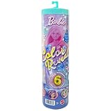 Barbie Mattel JFV58 Color Reveal Meerjungfrau, 3 Überraschungstüten, 4 Zubehörteile, Farbwechsel, Verschiedene Modelle