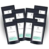 10kg (10x1kg)-Pures L-Glutamin Pulver - Reines L-Glutamin, keine Füllstoffe & Zusatzstoffe - Gut lösliches veganes Pulver für die Regenration und Muskelaufbau - abgefüllt in DE von Suppstainable