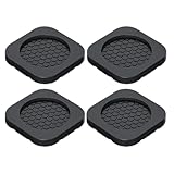 Machine Vibration, Vibration Pads, Absorbing Anti-Slip Noise Reduction Heavy-Duty, Rubber Support Stability, Shock Foot For Prevents Washer & Dryer Movement, Set Of 4, 6x6x0.8cm