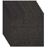 Cabilock 10St magischer Lappen Brillenputztuch Handtücher Geschirrtuch Reinigungstücher Geschirrtücher küchenhelfee Kitchen Towel Besteck-Waschlappen Putzlappen für Geschirr Vlies Black
