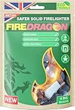 Fire Dragon Outdoor Solid (6 X 27g Tablets) Feueranzünder für drinnen und draußen, farblos