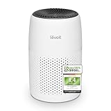 Levoit Luftreiniger Allergiker mit Aromatherapie, HEPA Luftfilter gegen Schimmel, Staub und Tierhaare bis zu 0,3 µm für Schlafzimmer, 7 Watt Energiesparend, 3 Geschwindigkeiten, Weiß