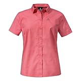 Schöffel Damen Bluse Wanderbluse Funktionsbluse Blouse Buchstein, Farbe:Rosa, Größe:XL, Artikel:-3245 clasping Rose