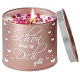 PRSTENLY Geschenke für Frauen, 9OZ Kerze Geburtstagsgeschenk für Frauen, Danke Erzieherin Geschenk Abschied, Geschenk für Frau Freundin Mama Oma Geburtstag Hochzeitstag Weihnachten Muttertag Ostern
