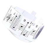 VICASKY 1 Satz Klaviertastatur-Aufkleber Tastenklavier Keyboardklavier für anfänger piano stickers for keys piano noten aufkleber Teile zum Klavierlernen Tastaturstreifen für Klavier PVC