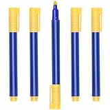 EUDSRODEMY 5 Stück geldscheinprüfer stift, geldscheinprüfer, geldprüfstift, falschgeld stift, falschgeld, geldprüfgerät, geld stift prüfer, geld prüfen stift, stift geldscheinprüfer, prüfstift geld