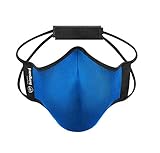 Livinguard- Fitness Mask|Verstellbar,Waschbar|Lyocell (Large, Electric Blue), Elektrisches Blau