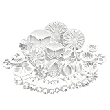 Fondant Ausstechformen Fondant Ausstecher Set Backen ZubehöR Diy Essbare BlüTen Tortendeko ZubehöR Modellierwerkzeug