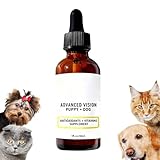 Byeaon Hundeaugenpflege | 30 Ml Augenvitamine Zur Augenpflege,Mit Rindfleischgeschmack Augenunterstützung Für Hunde | Für Klare Sicht Gesunden Körper Alle Rassen Welpen Unterwegs