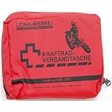 Leina-Werke 17008 Kraftrad-Verbandtasche Typ II ohne Klett, Rot