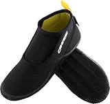 Cressi Aquatrek Boots Black M (EU 40/41) - Bequemer Wasserschuh für den Einsatz im Meer, Schwarz, M-EU 40/41, Erwachsene