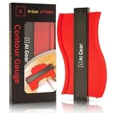 AI Gear Konturenlehre Duplikator 25,4 cm breites Profilwerkzeug präzises Messen unregelmäßiger Formen für Laminat, Holz, Fliesen und Fußböden