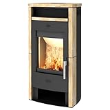 Fireplace E4213 Elite Budapest Kaminofen Sandstein/A+