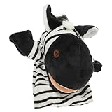 Homoyoyo Cartoon Zebra Form Plüsch Handpuppe Junge Mädchen Favor Puppen Junge Mädchen Handpuppe Geschichte Erzählen Spielzeug