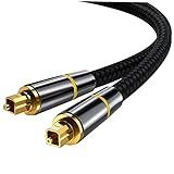 Angoily 2 Audioleitung Stereokabel Optisches Kabel Für Fernseher Digitales Audiokabel Optisches Kabel Für Spielkonsole Adapter Für Studiokabel Stereo-splitterkabel Faserkern Black