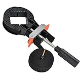 FOROREH Rahmenspanner Bandspanner mit 4 Backen, Aluminium Winkelspanner mit 4m Nylongurt Eckenspanner Ecke Klemme Bandzwinge für Bilderrahmen Schublade