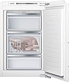 Siemens GI21VADD0 iQ500 Einbau-Gefrierschrank / D / 140 kWh/Jahr / 95 l / lowFrost / Big Box / LED-Innenbeleuchtung / Flachscharnier