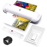 Olympia A210 4in1 Laminiergerät | Laminierset A4 | Heißlaminator | Schnelles Aufwärmen | Laminiermaschine, Papierschneider & Eckrunder | Ideal für Büro Schule & Heimgebrauch | Inkl. 15 Folien