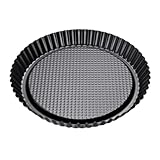 Zenker Obsttortenform Black Metallic – Hochwertige Backform für perfekte Ergebnisse, 280 x 280 x 35 mm, 1000 ml, hitzebeständig bis 230°C